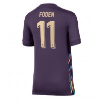 Dres Anglicko Phil Foden #11 Preč pre Ženy ME 2024 Krátky Rukáv
